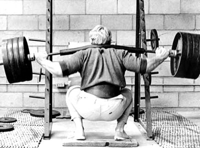 Draper back squats